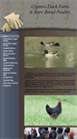 Mobile Screenshot of cypressduckfarm.com